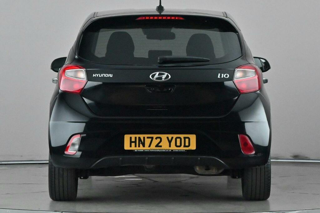 Hyundai I10 1.2 Premium Hatchback Ss HN72YOD Black #5