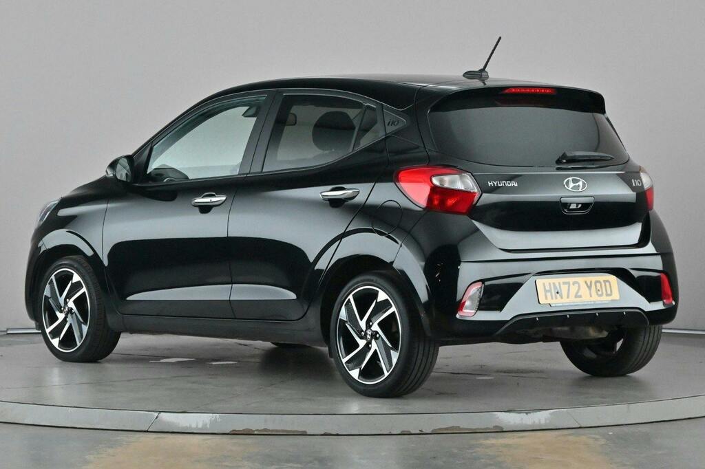 Hyundai I10 1.2 Premium Hatchback Ss HN72YOD Black #4