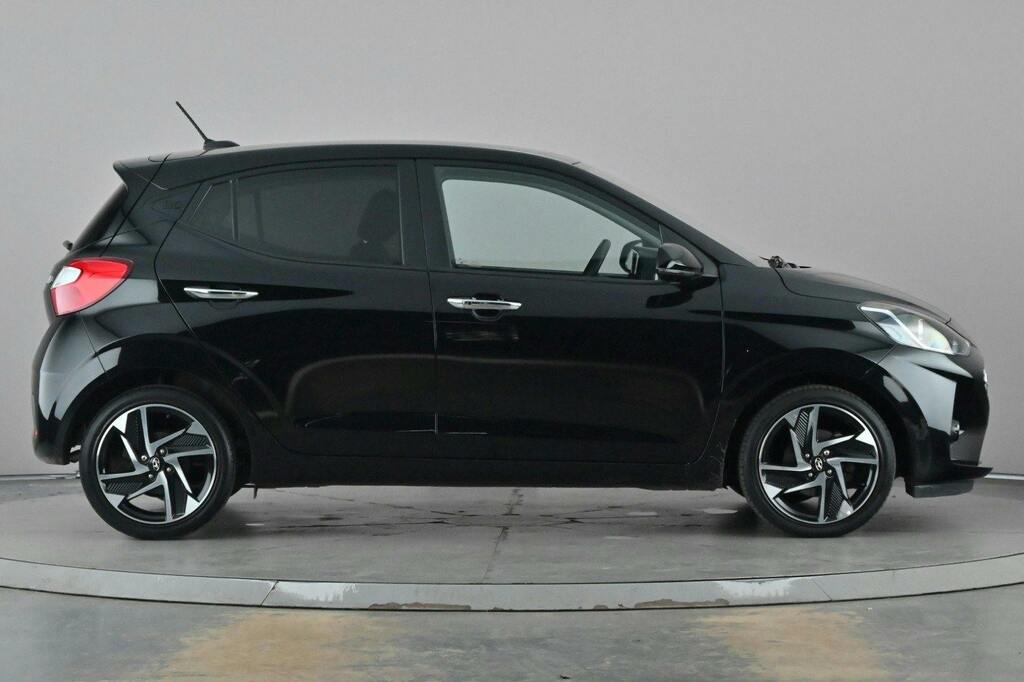 Hyundai I10 1.2 Premium Hatchback Ss HN72YOD Black #3