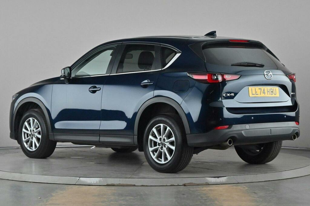 Mazda CX-5 2.0 E Skyactiv G Mhev Centre Line Suv A LL74HBU Blue #4