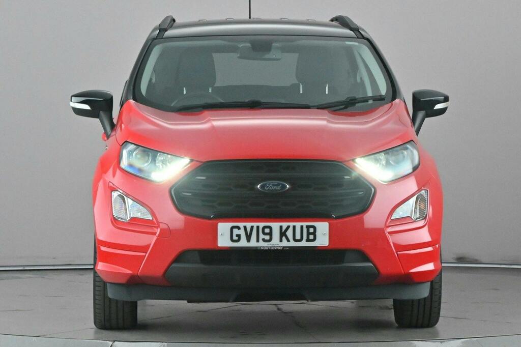 Ford Ecosport 1.0T Ecoboost Gpf St Line Suv S GV19KUB Red #6