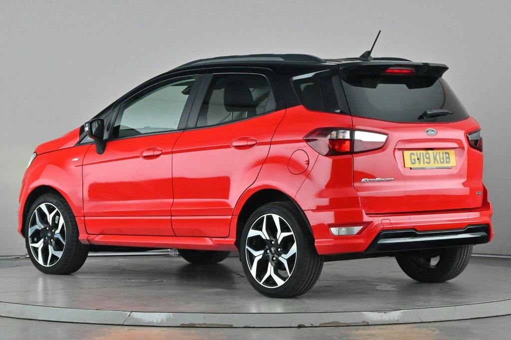 Ford Ecosport 1.0T Ecoboost Gpf St Line Suv S GV19KUB Red #3