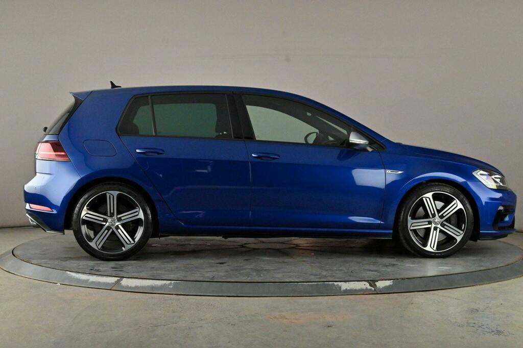 Volkswagen Golf 2.0 Tsi R Hatchback Dsg 4Motion Ss GF69FLX Blue #3