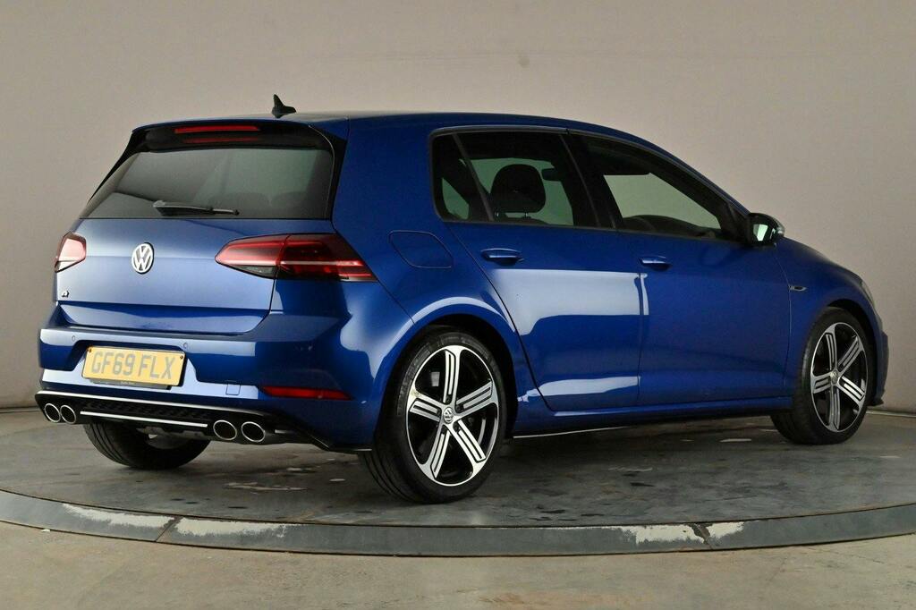 Volkswagen Golf 2.0 Tsi R Hatchback Dsg 4Motion Ss GF69FLX Blue #6
