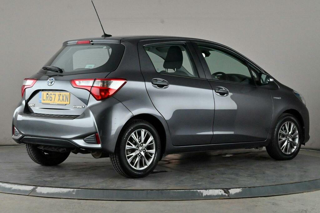 Toyota Yaris 1.5 Vvt H Icon Hatchback Hybrid E Cvt Grey #6