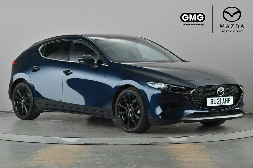 Mazda 3 2.0 E Skyactiv X Mhev Gt Sport Tech Hatchback Blue