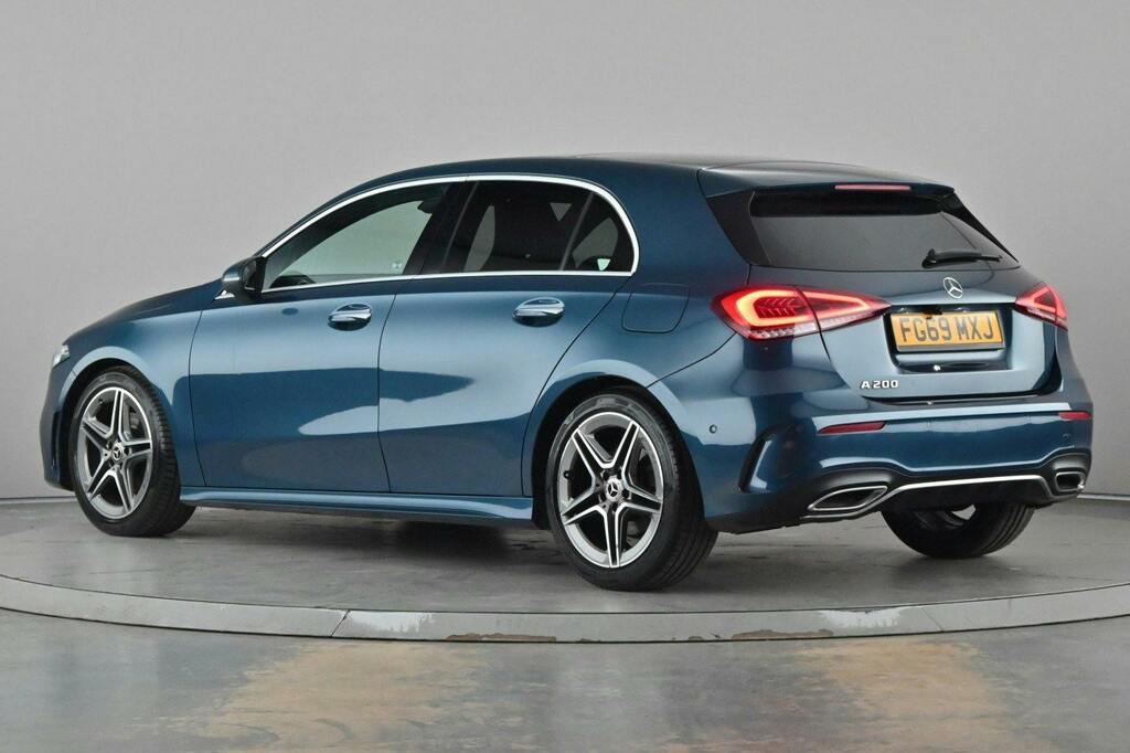 Mercedes-Benz A Class 1.3 A200 Amg Line Premium Plus Hatchback Pet FG69MXJ Blue #3