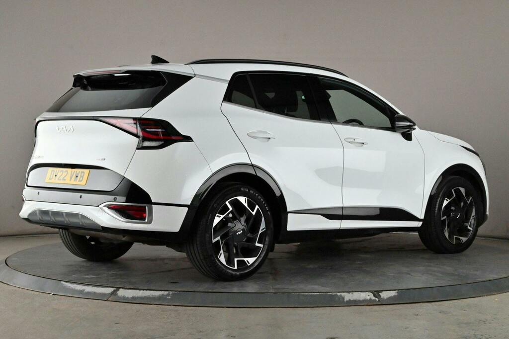 Kia Sportage 1.6 T Gdi Mhev Gt Line Suv Hybrid Dct White #6