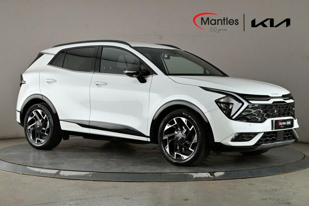 Kia Sportage 1.6 T Gdi Mhev Gt Line Suv Hybrid Dct White