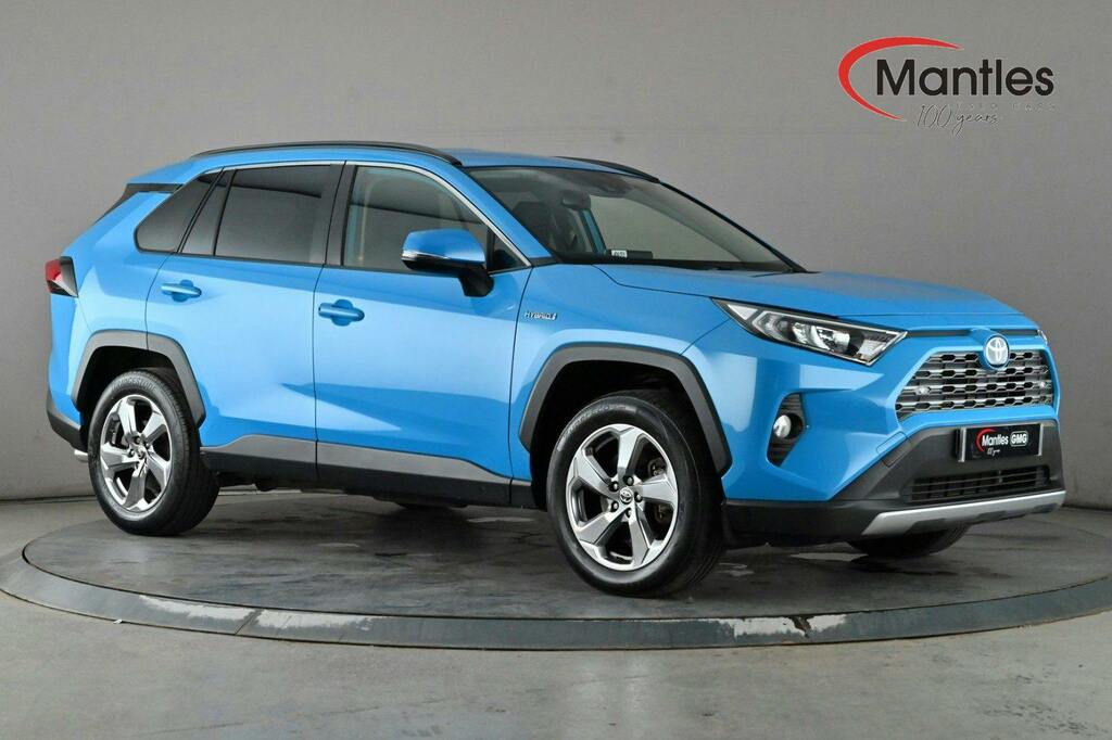 Toyota Rav 4 2.5 Vvt H Gpf Design Suv Hybrid Cvt S Blue