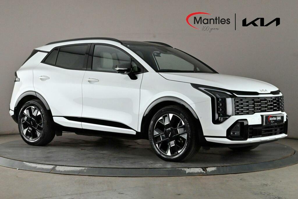 Kia Sportage 1.6 H T Gdi Gt Line S Suv Hybrid White