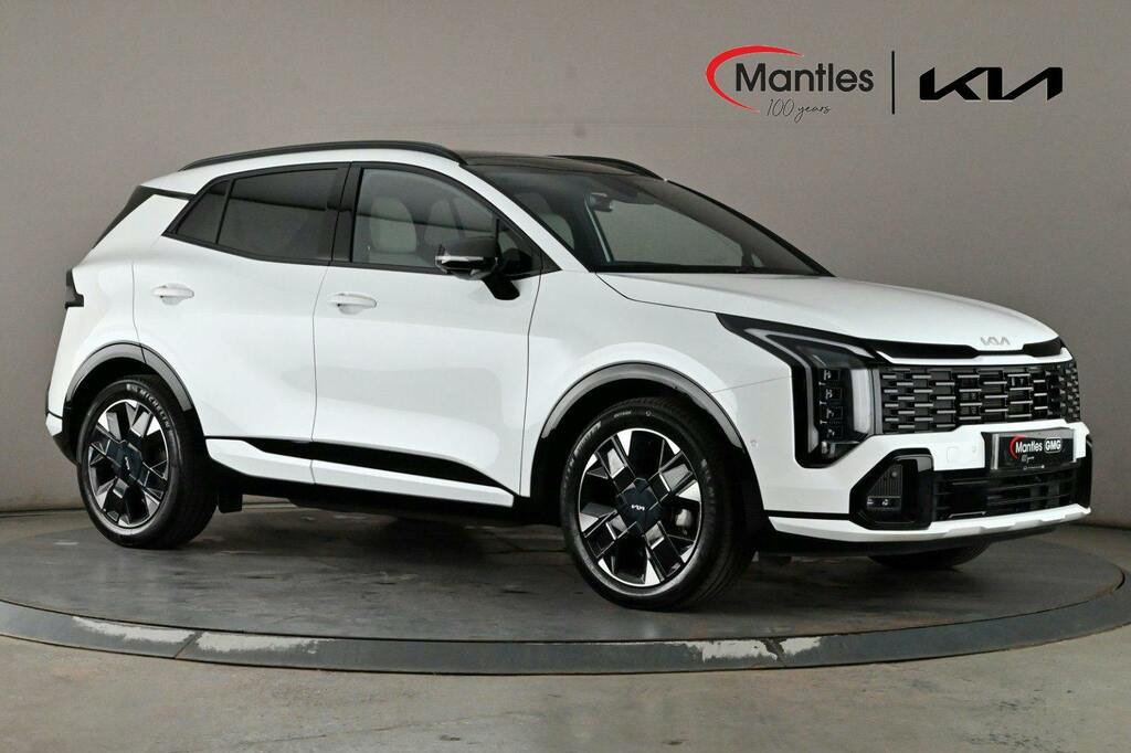 Kia Sportage 1.6 H T Gdi Gt Line S Suv Hybrid White