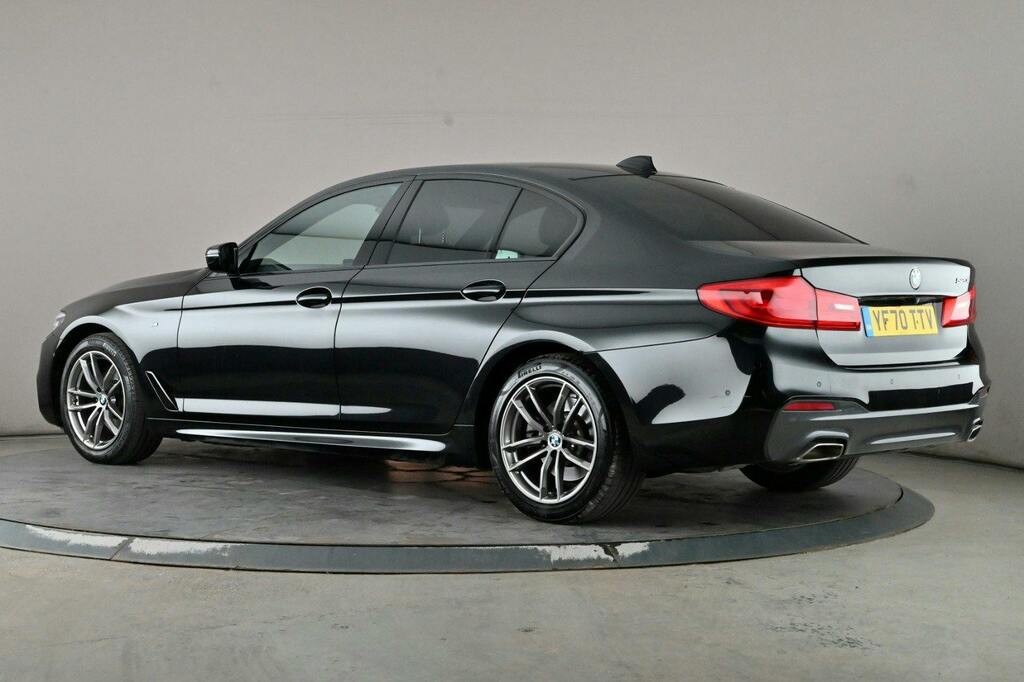 BMW 5 Series 2.0 520I Gpf M Sport Saloon Ss Black #4