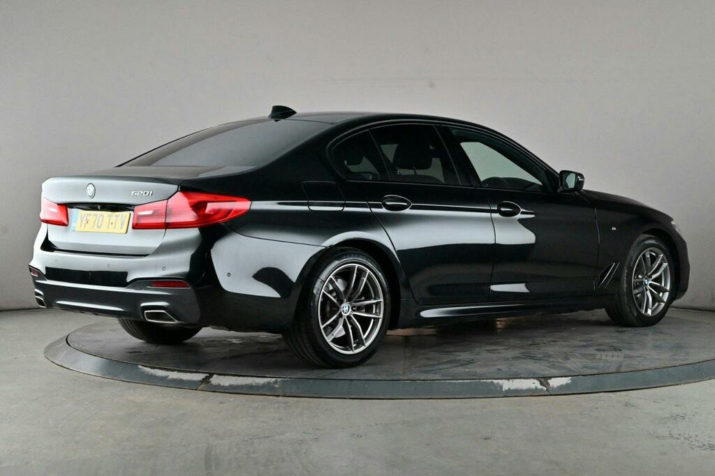 BMW 5 Series 2.0 520I Gpf M Sport Saloon Ss Black #6