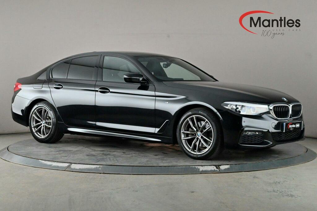 BMW 5 Series 2.0 520I Gpf M Sport Saloon Ss Black