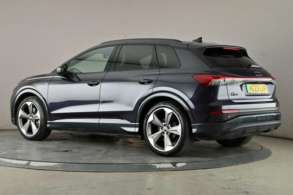 Audi Q4 E Tron 40 Black Edition Suv 82Kwh Purple #4
