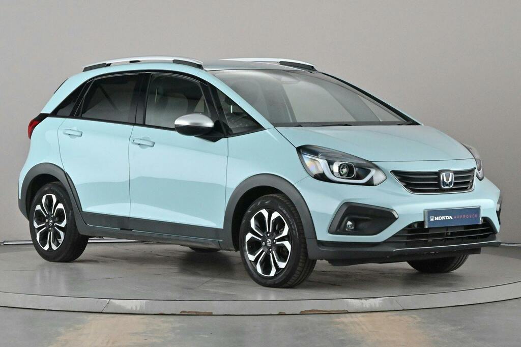 Honda Jazz 1.5 H I Mmd Crosstar Ex Hatchback Hybri Blue