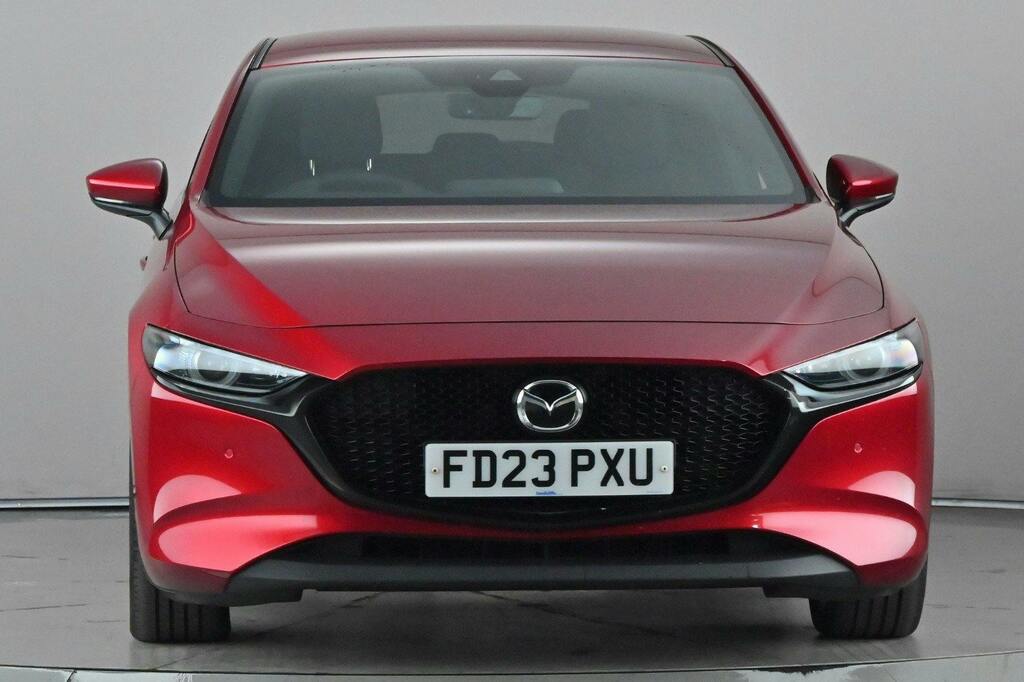 Mazda 3 2.0 E Skyactiv G Mhev Sport Lux Hatchback Petr FD23PXU Red #2