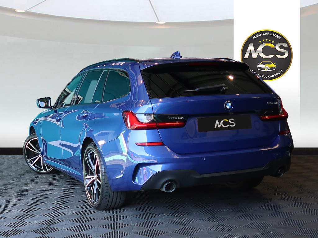 BMW 3 Series 2.0 12Kwh M Sport Touring Ss Euro 6 Blue #2