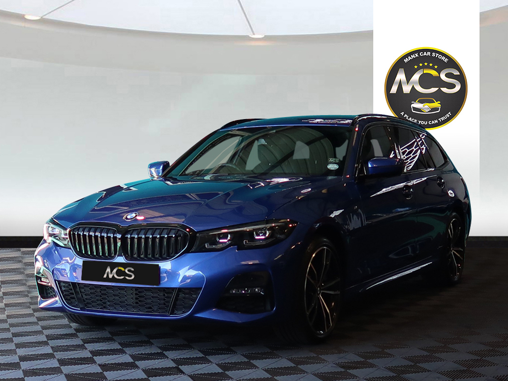 BMW 3 Series 2.0 12Kwh M Sport Touring Ss Euro 6 Blue #3