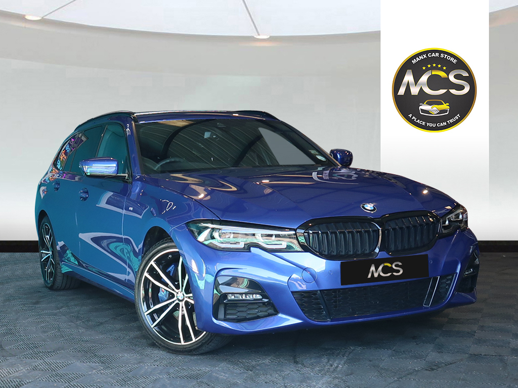 BMW 3 Series 2.0 12Kwh M Sport Touring Ss Euro 6 Blue