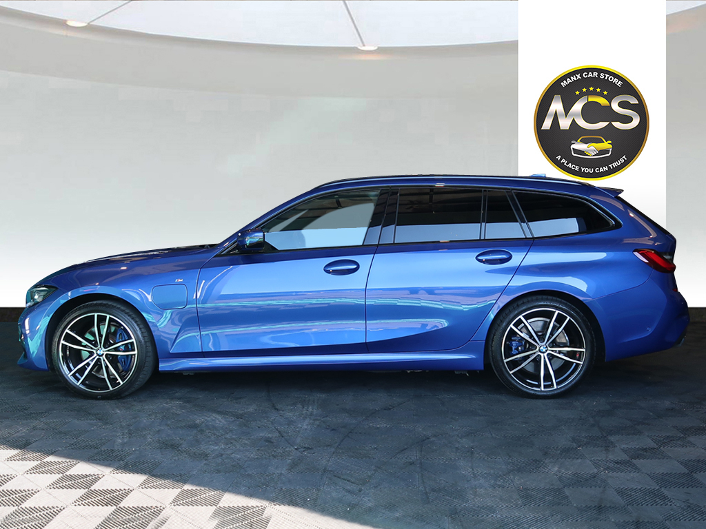 BMW 3 Series 2.0 12Kwh M Sport Touring Ss Euro 6 Blue #4