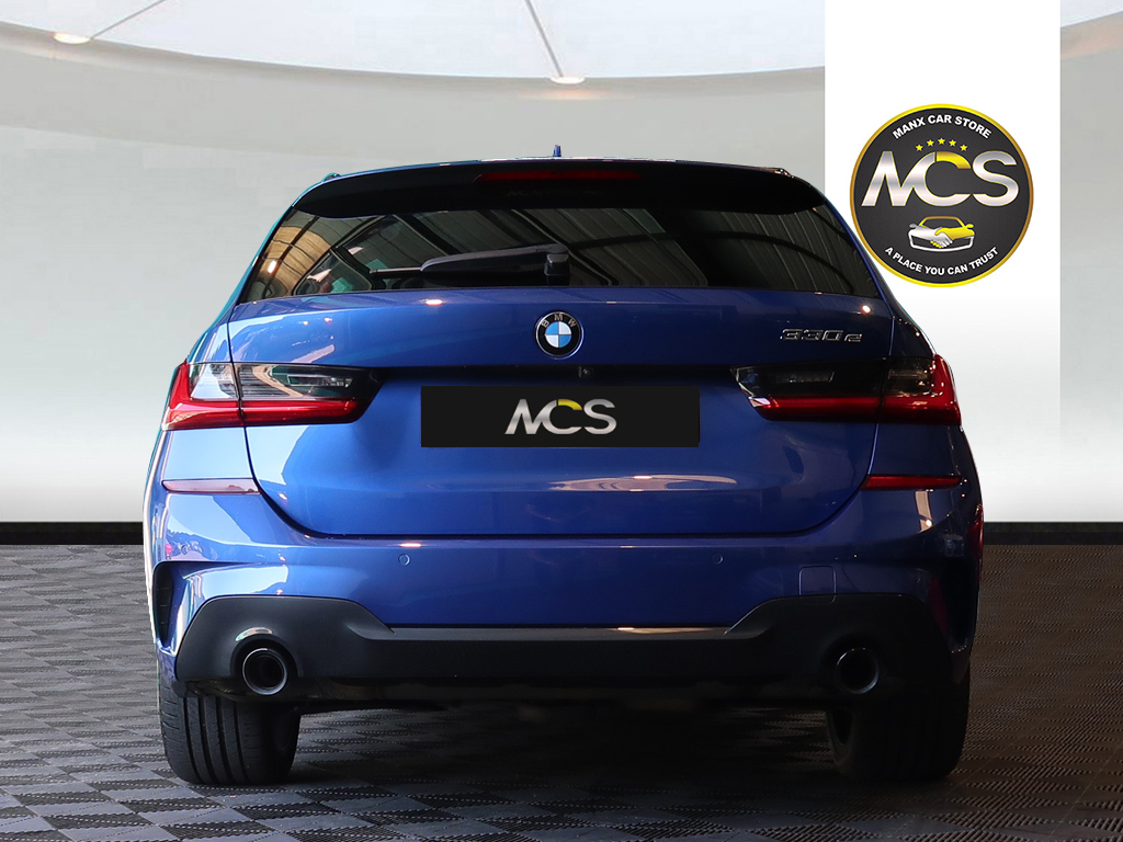 BMW 3 Series 2.0 12Kwh M Sport Touring Ss Euro 6 Blue #5