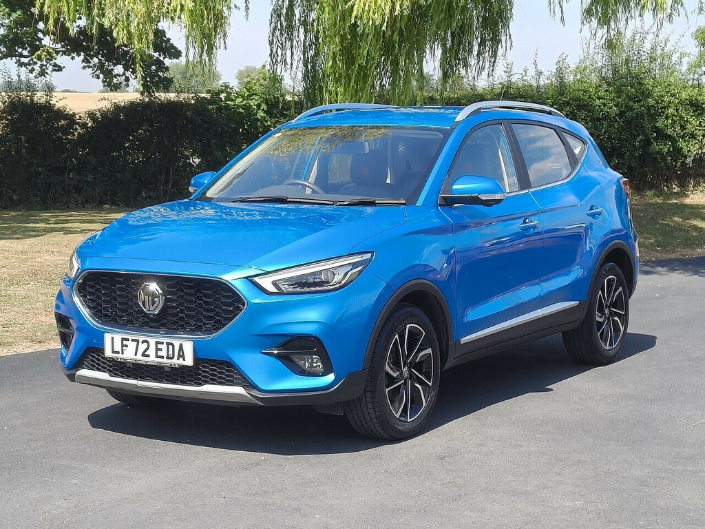 MG ZS Vti-tech Exclusive Blue #3