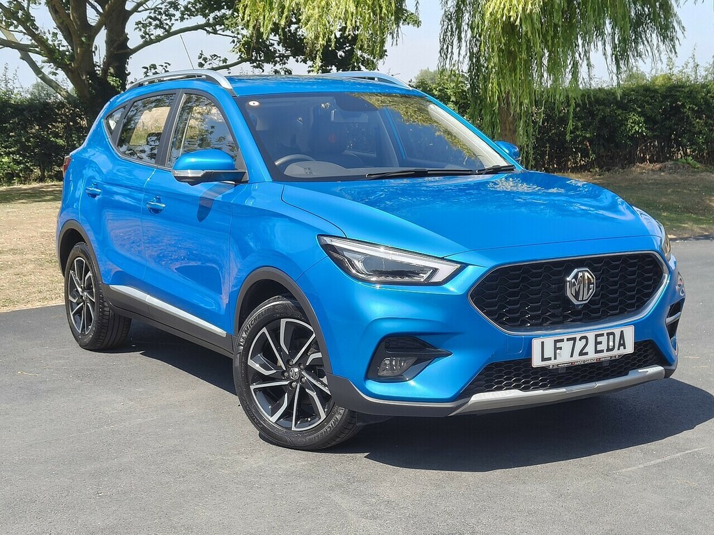 MG ZS Vti-tech Exclusive Blue
