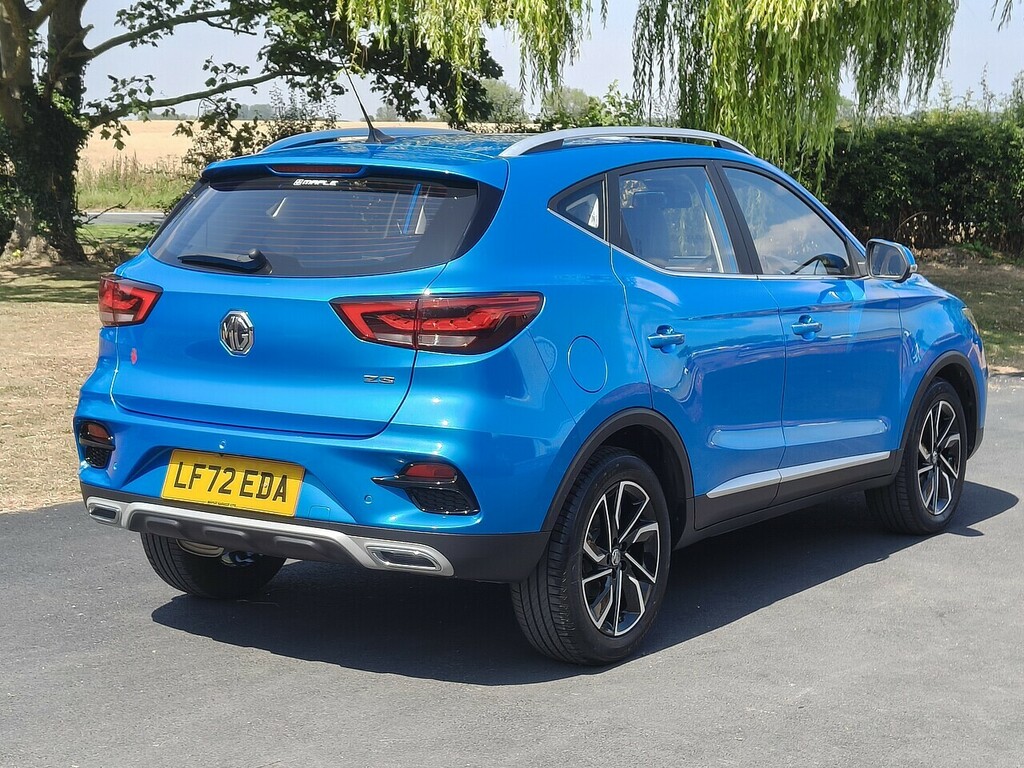 MG ZS Vti-tech Exclusive Blue #2