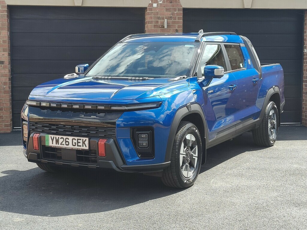 SsangYong Musso Ev Blue #3