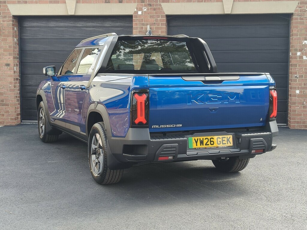 SsangYong Musso Ev Blue #4