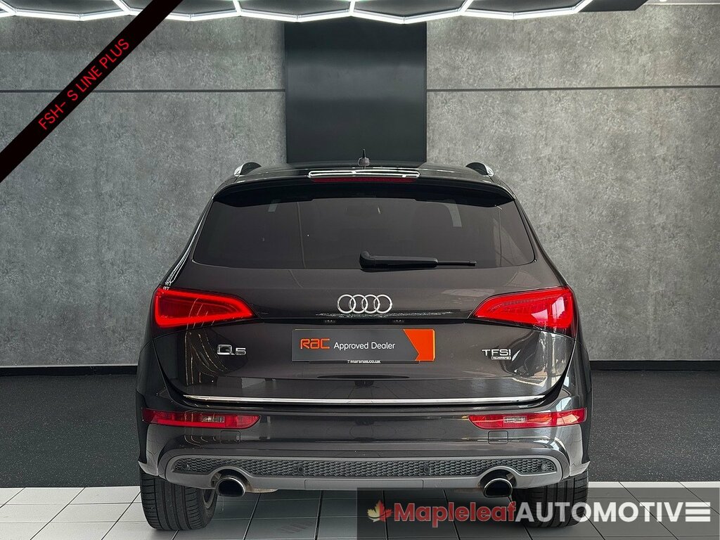 Audi Q5 2.0 Tfsi S Line Plus Suv Quattro Grey #4