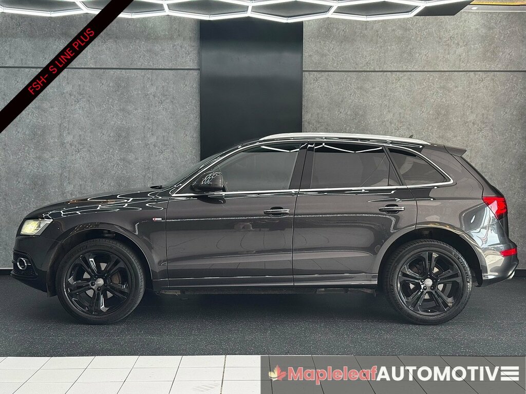 Audi Q5 2.0 Tfsi S Line Plus Suv Quattro Grey #3