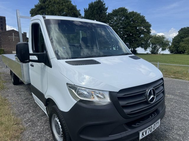Mercedes-Benz Sprinter 2.1 316Cdi 3.5T. Xtra Long 6M 20Ft Dropside Eu. White #2