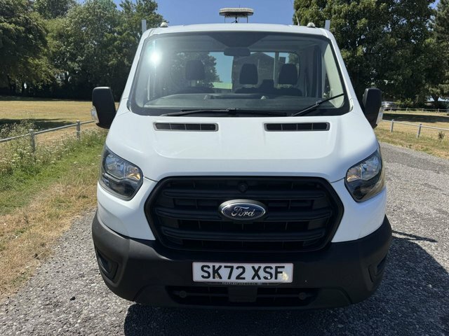 Ford Transit Custom 2.0 350 Leader 3.5T.lwb 17Ft 5M Dropside Eu 6Dr White #3