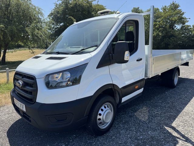 Ford Transit Custom 2.0 350 Leader 3.5T.lwb 17Ft 5M Dropside Eu 6Dr White #4