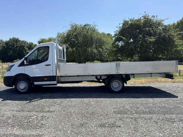 Ford Transit Custom 2.0 350 Leader 3.5T.lwb 17Ft 5M Dropside Eu 6Dr White #6