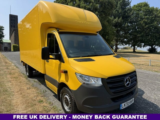 Mercedes-Benz Sprinter 2.1 314Cdi 3.5T. Luton Large Tail Lift Air Con Rwd Yellow