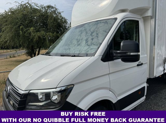 Volkswagen Crafter 2.0 3.5T. 5.2M 17Ft Curtainside Sprinter Size Ai White #4