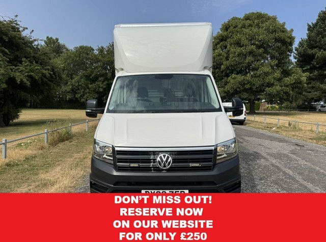 Volkswagen Crafter 2.0 3.5T. 5.2M 17Ft Curtainside Sprinter Size Ai White #5