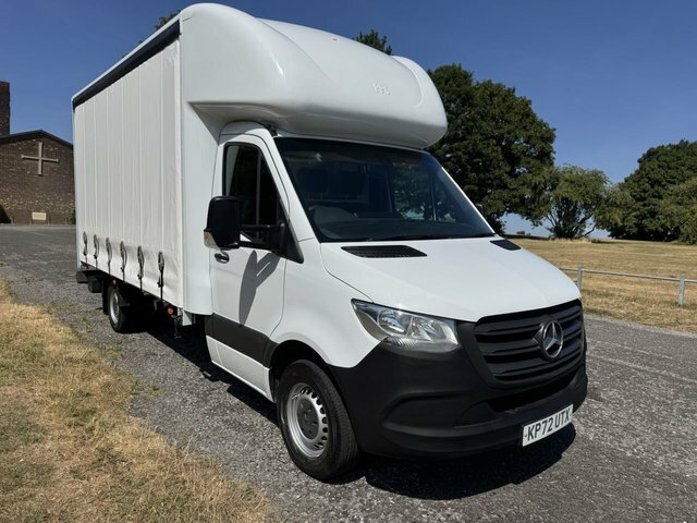 Mercedes-Benz Sprinter 2.0 315Cdi 3.5T. L3 Lwb Curtainside Large Tail Lif White #5