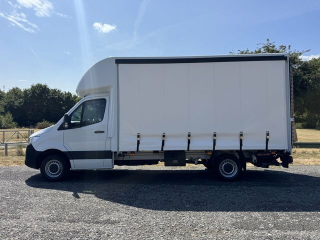 Mercedes-Benz Sprinter 2.0 315Cdi 3.5T. L3 Lwb Curtainside Large Tail Lif White #6