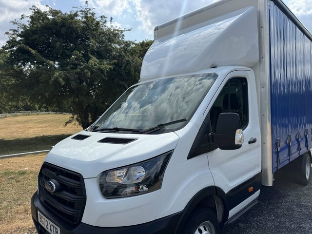 Ford Transit Custom 2.0 350 3.5T. Lwb X Long 5M Curtainside X 8Ft Int White #4