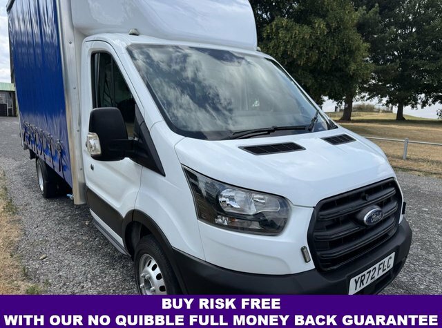 Ford Transit Custom 2.0 350 Leader 3.5T. L4 Lwb 4.2M Curtainside Tail White #3