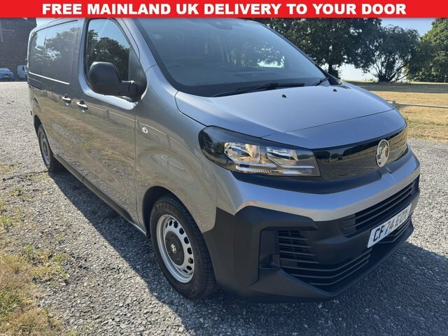 Vauxhall Vivaro 1.5 Turbo D 2900 Prime Panel Van 6Dr Grey