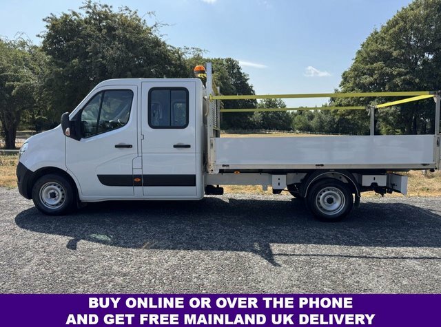 Nissan NV400 2.3Dci 3.5T. 7 Seat Dropside A C Transit Sprinter White #4