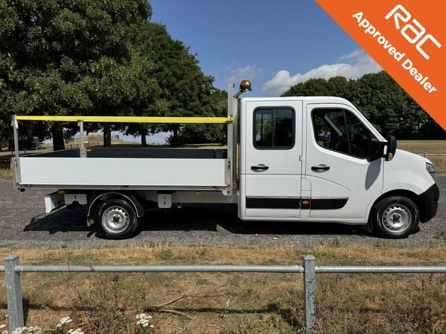 Nissan NV400 2.3Dci 3.5T. 7 Seat Dropside A C Transit Sprinter White #3