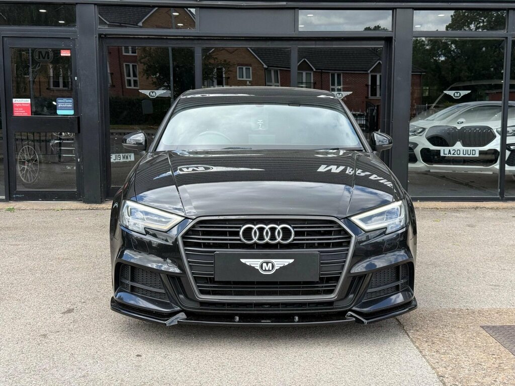 Audi A3 1.5 Tfsi Cod S Line Euro 6 Ss DK67XVV Black #2