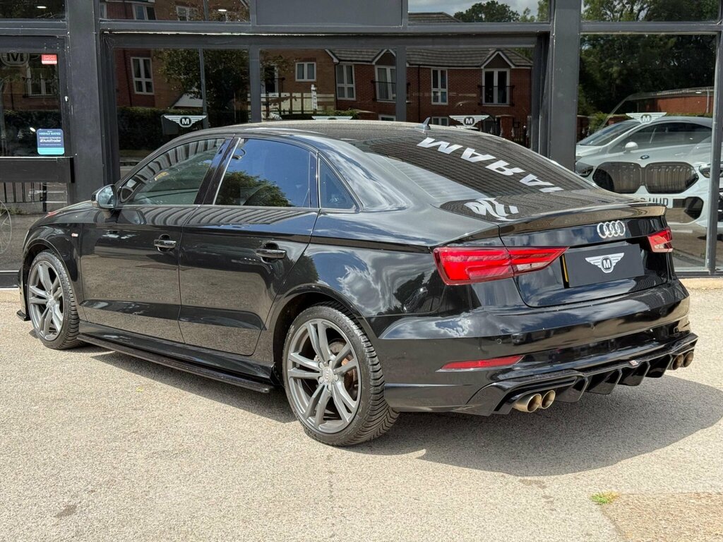 Audi A3 1.5 Tfsi Cod S Line Euro 6 Ss DK67XVV Black #3